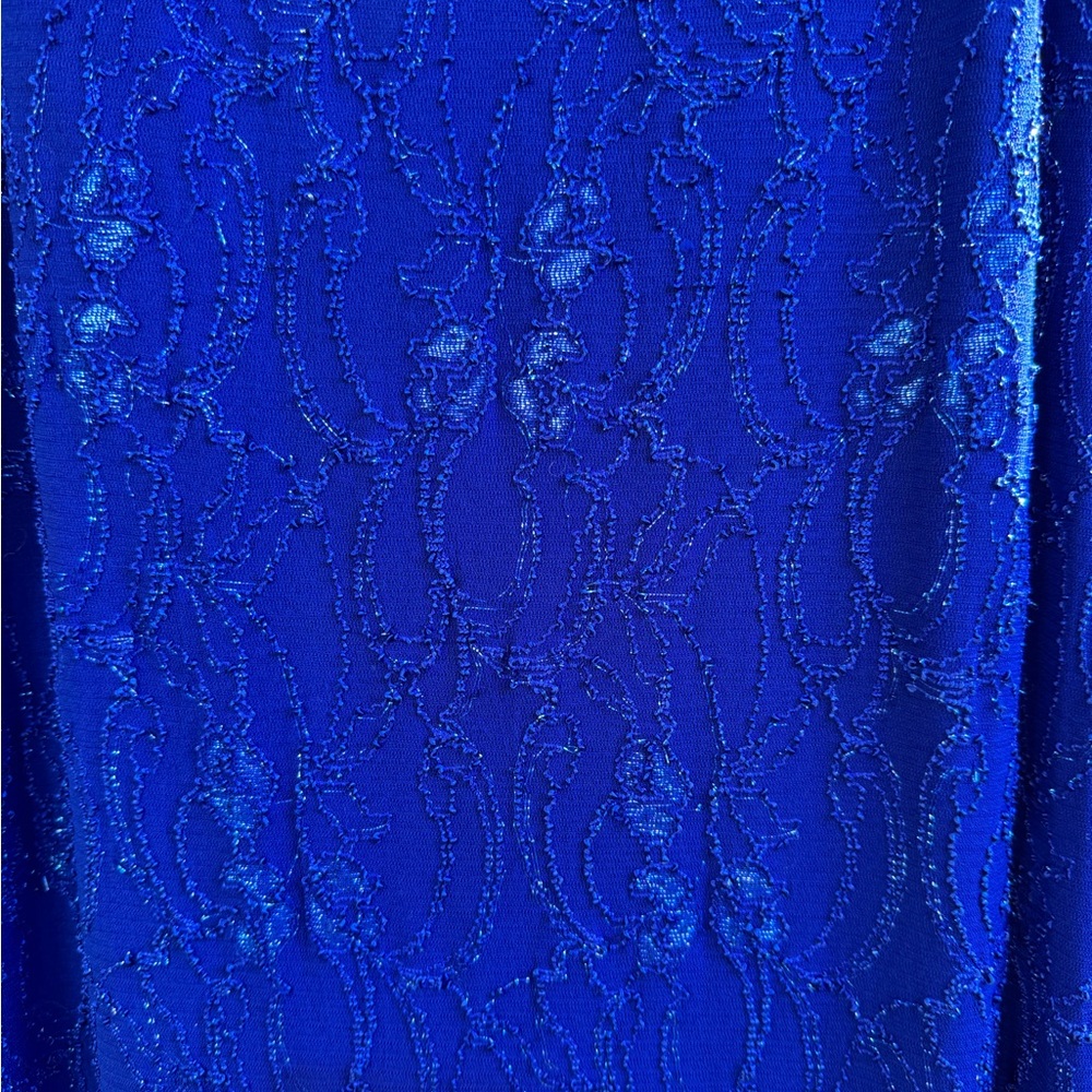 Steppin' Out Royal Blue Lace Dress - Picture 5 of 11
